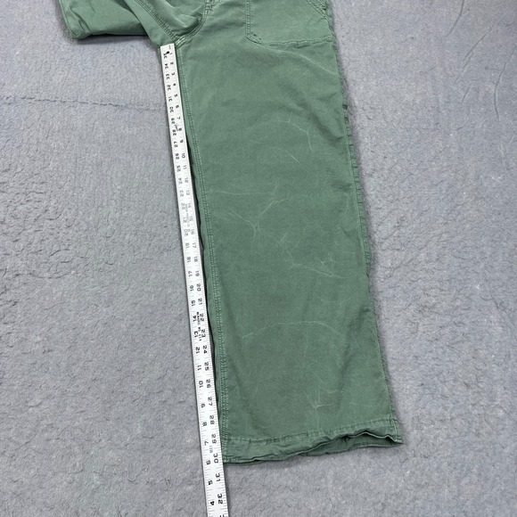 American Eagle Stovepipe Jeans Womens 14 Green Lyocell High Waist Wide Leg Pants - Picture 11 of 16